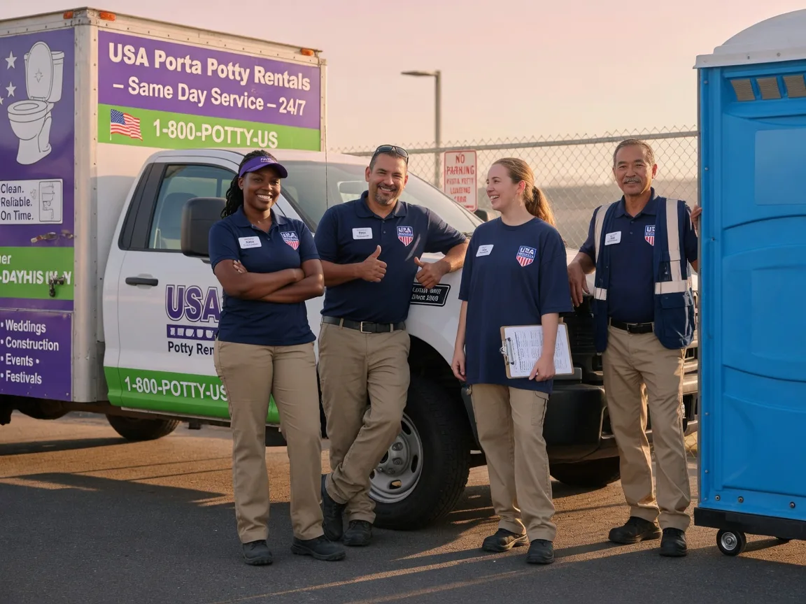 Porta Potty Rental company in New Vernon, NJ